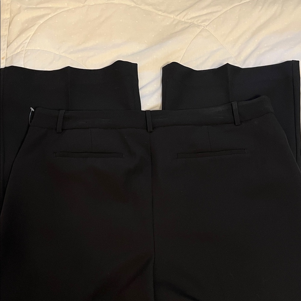 Express Women’s Black flare leg Dress Pants 16 - Picture 3 of 5